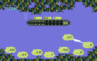 Sea Speller screenshot 3 for Commodore 64